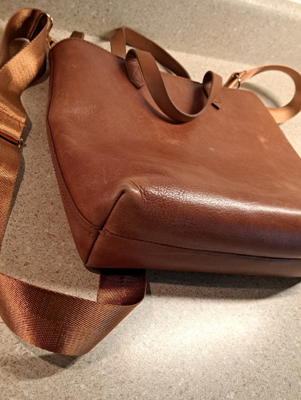 Madewell Transporter Tote Crossbody Bag - Picture 13 of 14